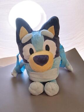 Backpack Bluey Zippered Opening Back. New With Tags